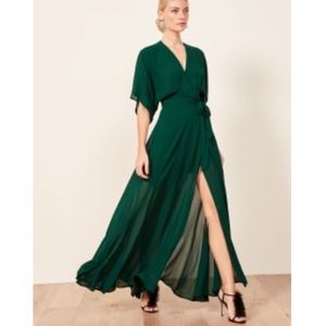 Emerald Reformation Dress- HEMMED